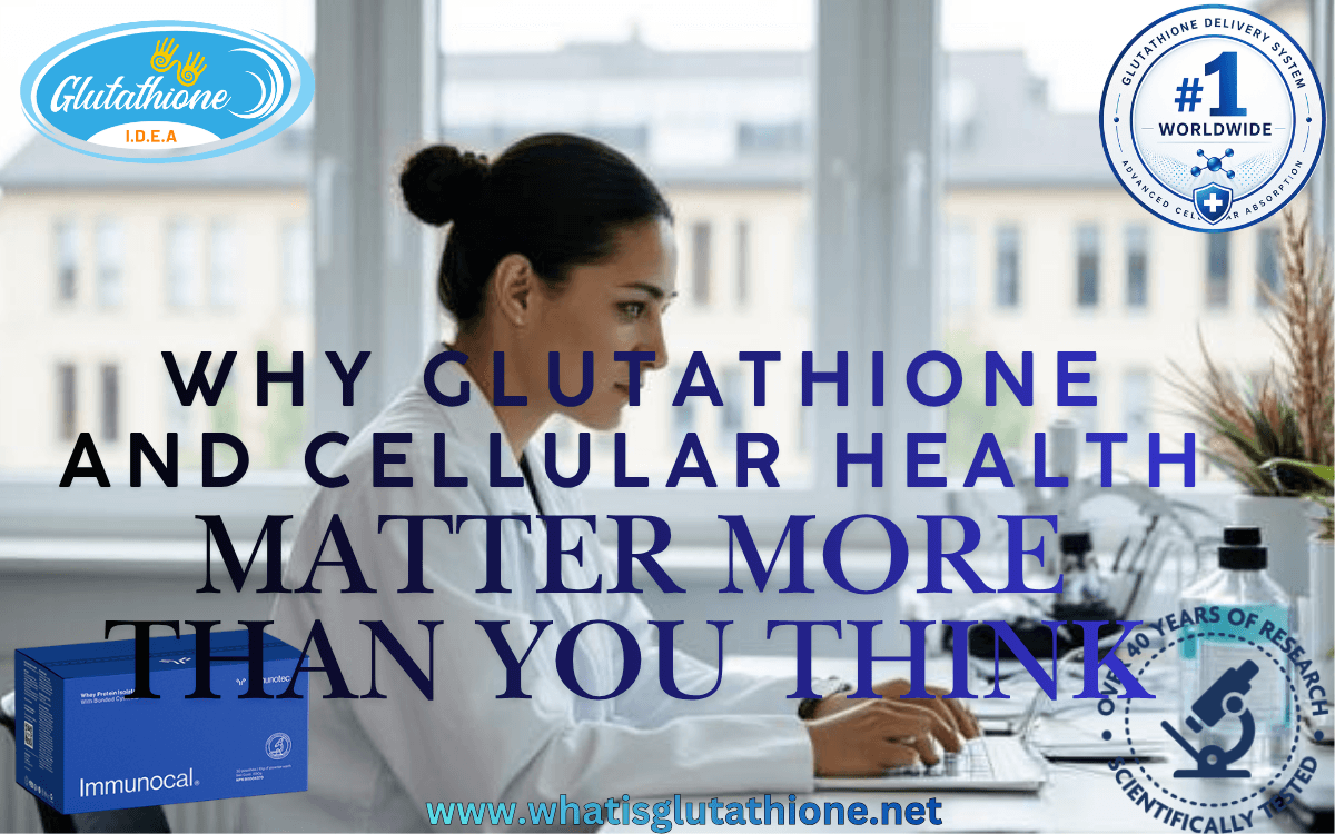Why Glutathione and Cellular Health Matter More Than You Think